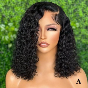 Glueless bob wigs !! Eva 13x6 150density Pre Plucked Invisible Swiss Lace【Y51】