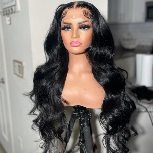 Eva Hair HD Lace Wig 150 Density 13x4 Brazilian Lace Front Human Hair Wigs Body Wave Pre Plucked 【W087】