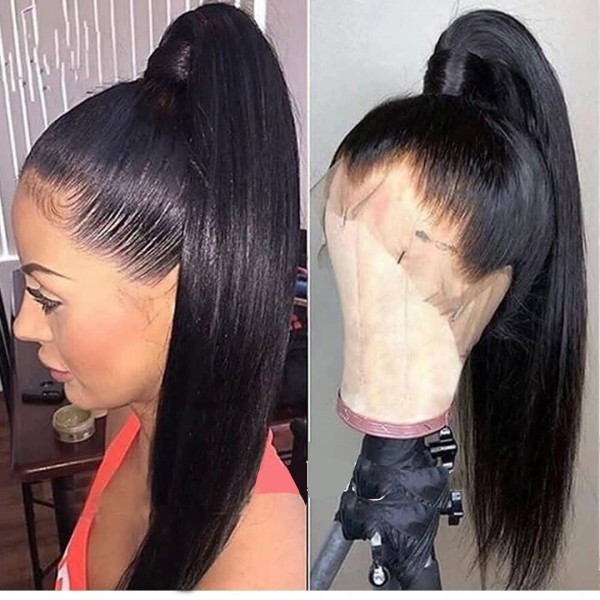 150 Density 13x6 Lace Front Human Hair Wigs With Baby Hair Straight Hair Glueless Lace Wigs Pre Plucked Hairline Brazilian Remy Hair Y62